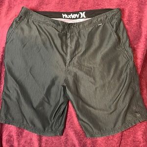 Mens Hurley pinstripe shorts